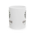 Overdrive Coffee Co. Logo Ceramic Mug — Branded 11oz & 15oz Coffee Cup