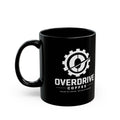 Overdrive Coffee Black Mug — Logo Coffee Mug (11oz & 15oz)